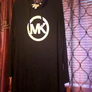 Micheal Kors Long Hoodie Dress/Pullover